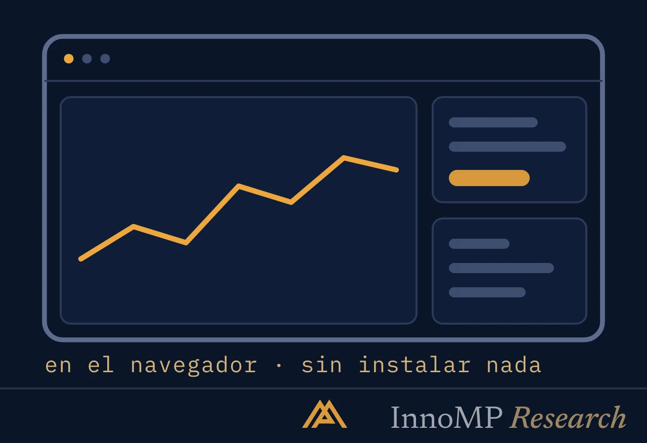 Ilustración de portada de InnoMP Research — WebTrader, zona por zona