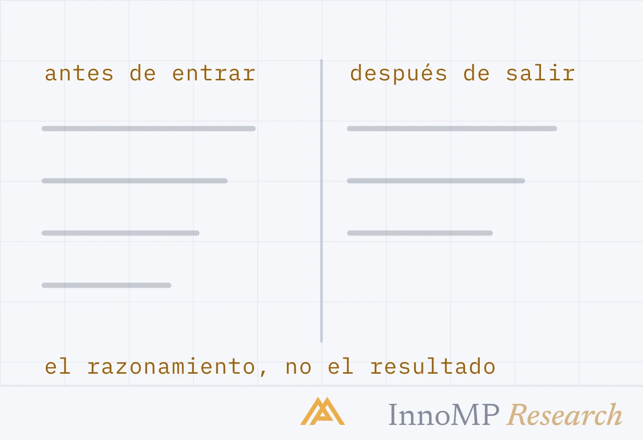 Ilustración de portada de InnoMP Research — decisiones, no resultados