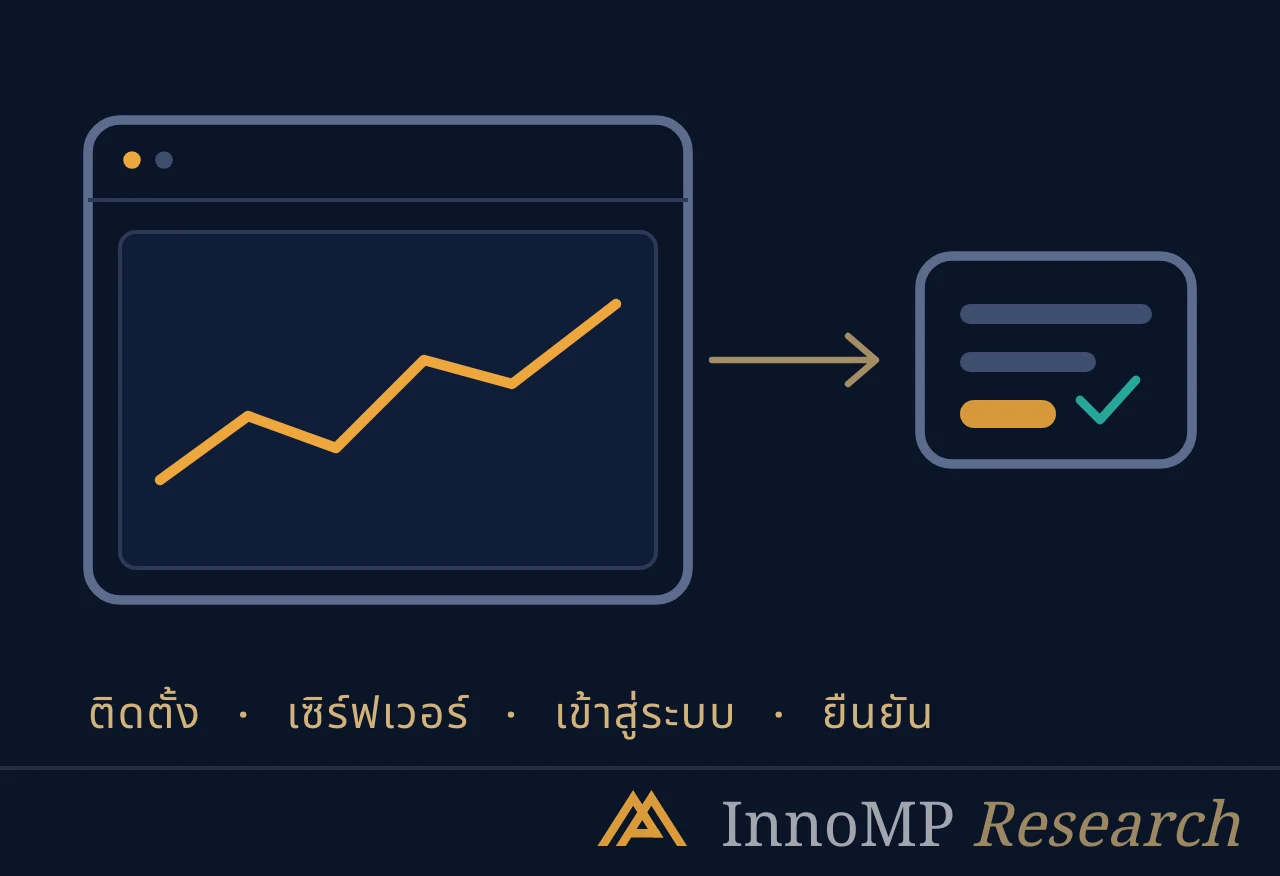 ภาพปกประกอบของ InnoMP Research — MetaTrader 5 เชื่อมต่อแล้ว